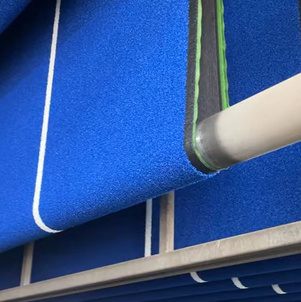 Dark Blue Artificial Turf For Padel Courts