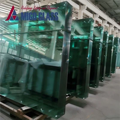 Murs en verre palettes trempées